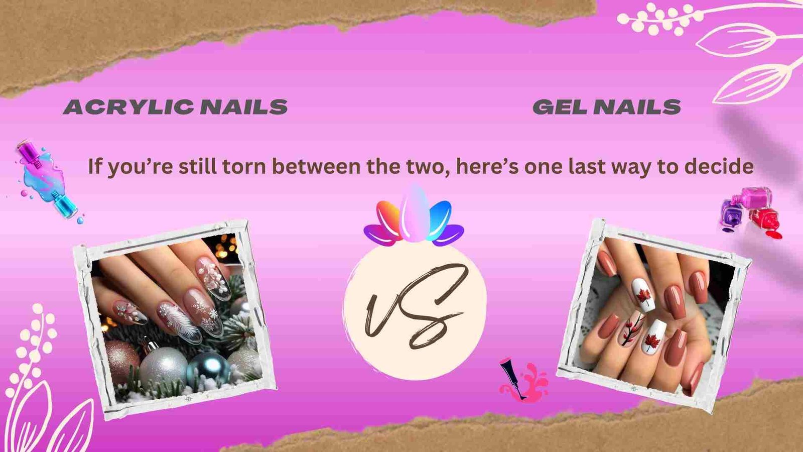 acrylic nail vs gel nails
