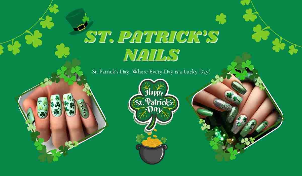 st patrick's day nails
