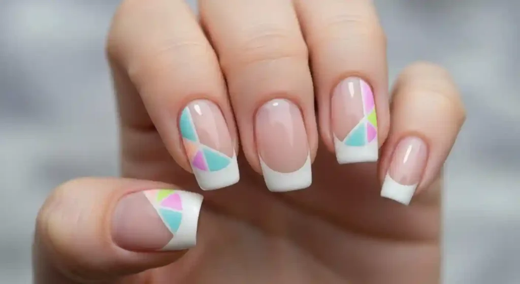 french tip reinvented nails
