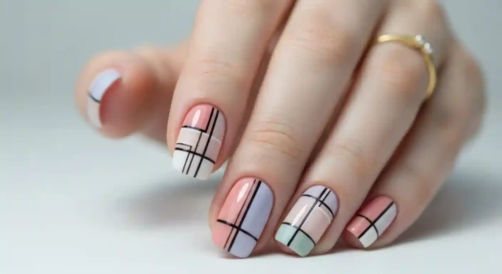 minimalist nail art