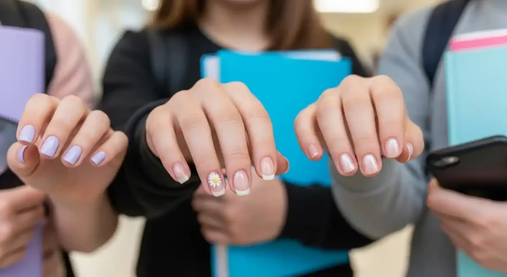 nails for middle schoolers