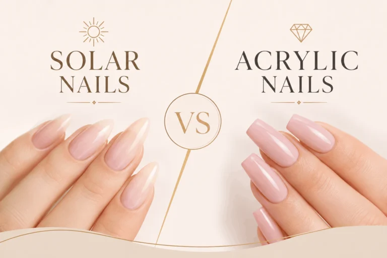 solar nails vs acrylic nails
