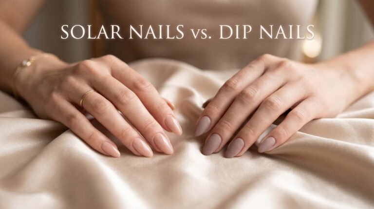 solar nails vs dip nails