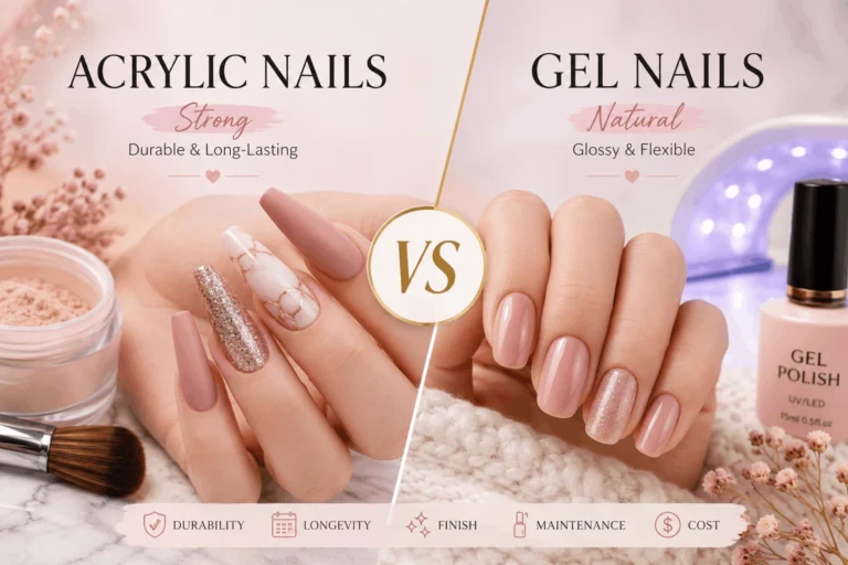 acrylic nails vs gel nails